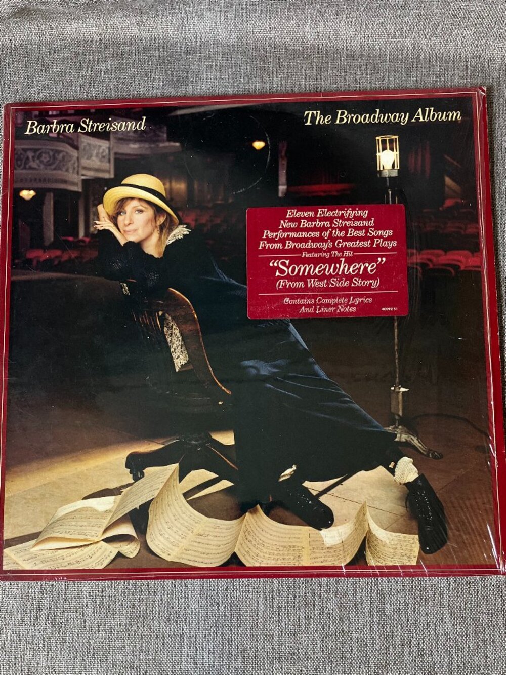 Vinyl LP - Barbra Streisand: The Broadway Album; MINT CONDITION